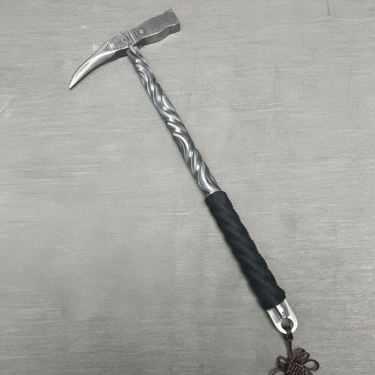 Garden Tools 40cm Wild Boar Hammer Hand Forged Integrated Hammer Multifunctional Tool Camping Hand gardening tools and equipment