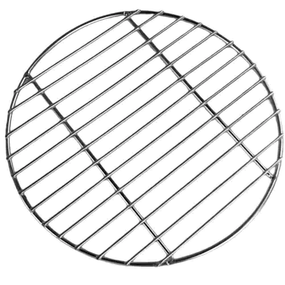 Round Grill Mesh Round Grill Grate Multi-function Mesh Net Practical Barbecue Wire grill mesh