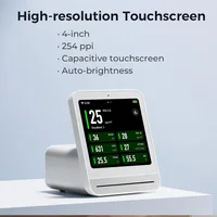 Qingping Indoor Air Quality Monitor 2 Detects PM2.5 CO2 PM10 Temperature and Humidity for Smart Home Works with Mihome APP 4
