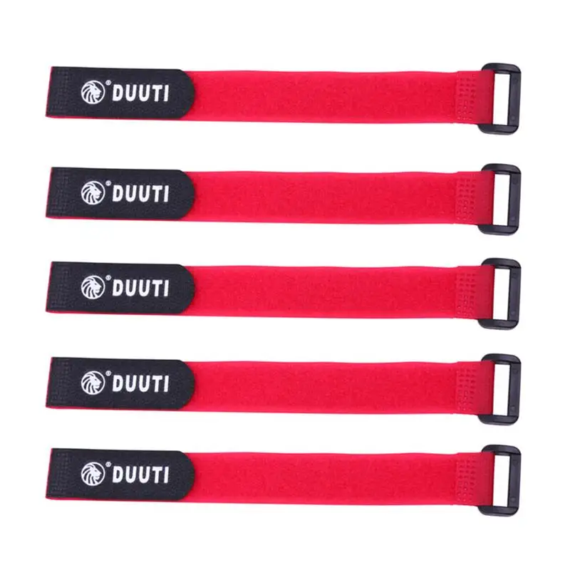 5Pcs Road Bike Handlebar Strap Bicycle Handlebar Fixed Tape Fishing Rod Tie Holder Strap Suspenders Fastener Hook Loop Ties