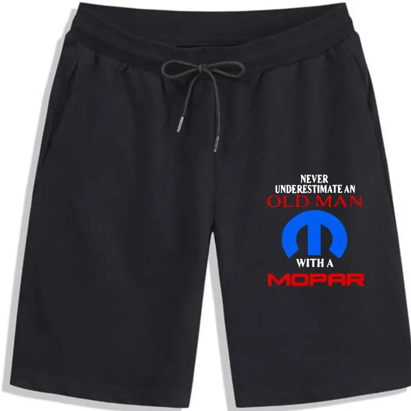 

Never Underestimate an Old Man with a Mopar Muscle Black Beefy Men's Shorts