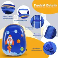 Ensemble de bagages pour enfants en 2 pièces avec poignées extensibles pour enfants 3