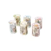 1Roll Time PET Tape  Adhesives Material Scrapbook Holiday Outing Picnic Romantic Bathing In The Sun Background Fasteners60mm*2m 5