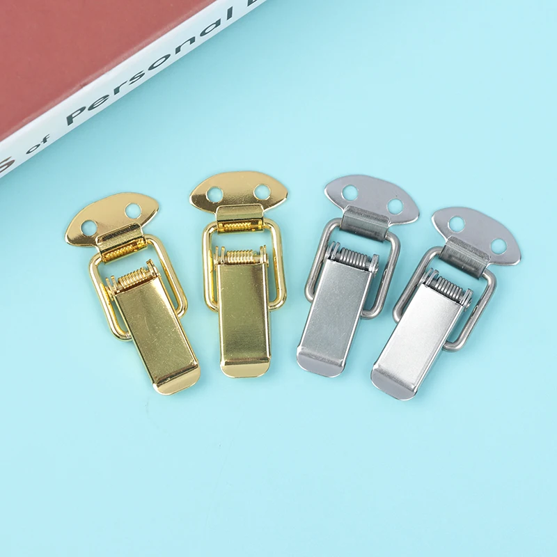 2PCS Snap Lock Toggle Latches Spring Loaded Clamp Clip Case Box Latch Catch Toggle Tension Lock Lever Clasp Closures Crate toggle latches