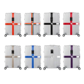 Anti-theft Luggage Buckle Cross Strap 1