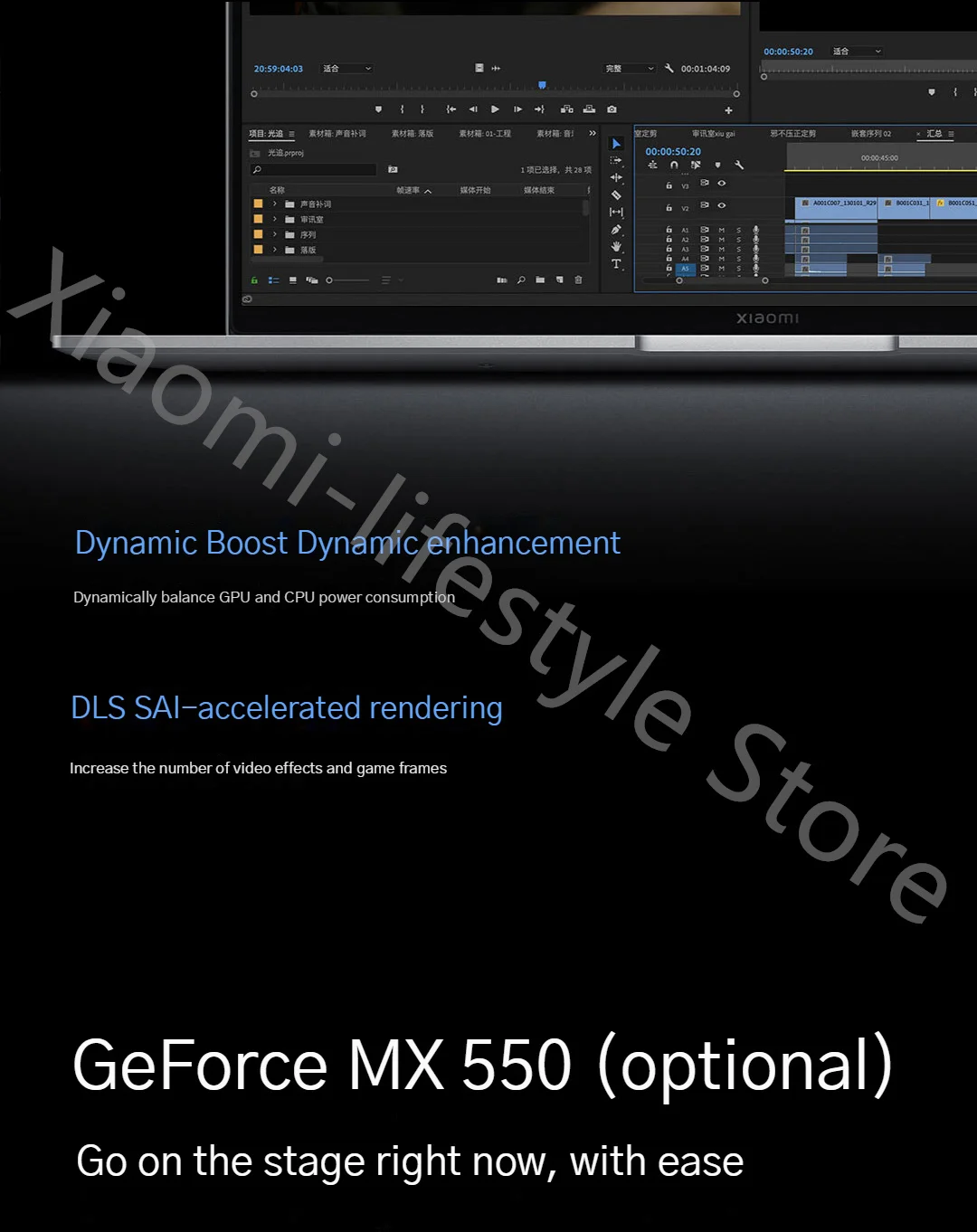 Xiaomi Mi Book 14 2022 Laptop with Intel Core i7-1260P/i5-1240P, RTX2050/MX550/Iris Xe Graphics, 14