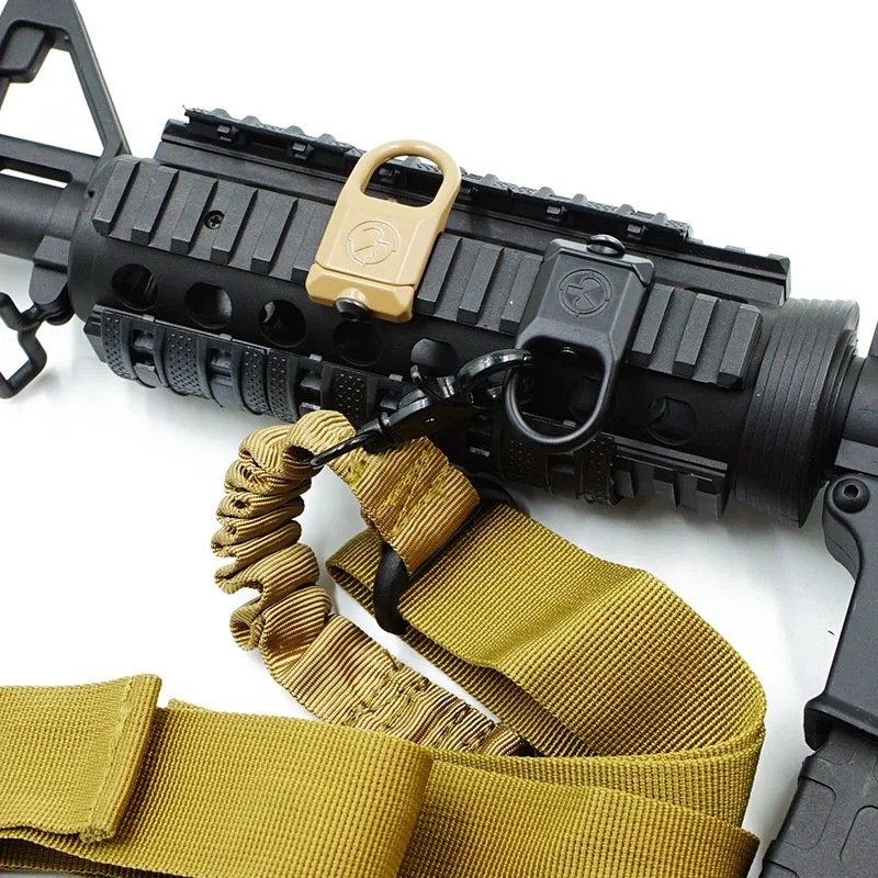 Tactical GBB Quick Detach Release QD Sling Swivel Scope Mount Ring .223 AR15 Hunting Accessories Fit 20mm Rail Weapon QD Adapter