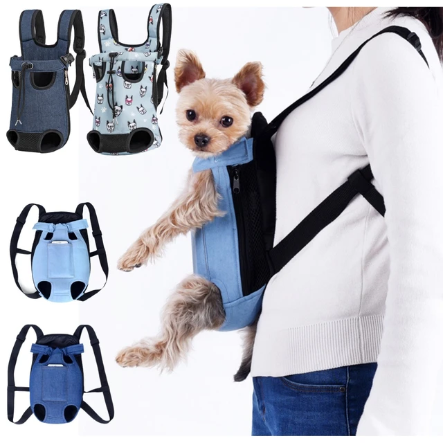 Touchdog Wiggle-Sack Fashion Designer Front and Backpack Dog