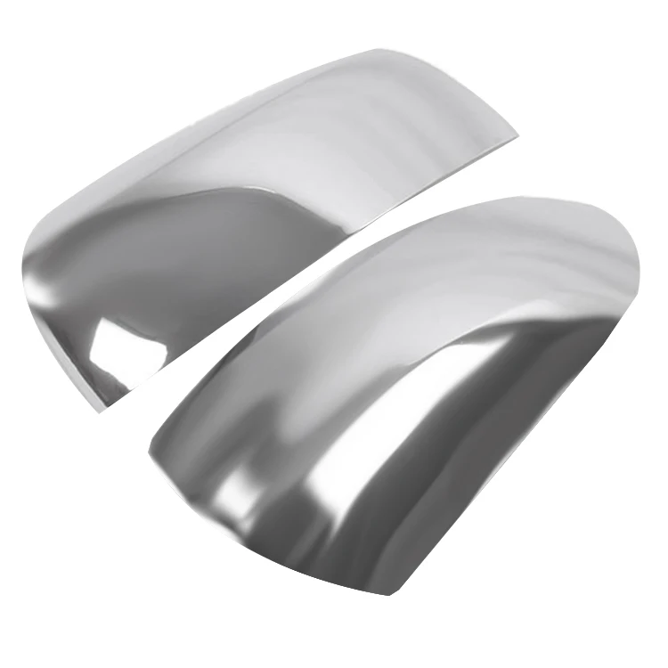 For Ford Ranger / Everest 2012- ABS Silver Chrome Rear View Mirror Housing Cover Cap -Side Door Mirror Cover