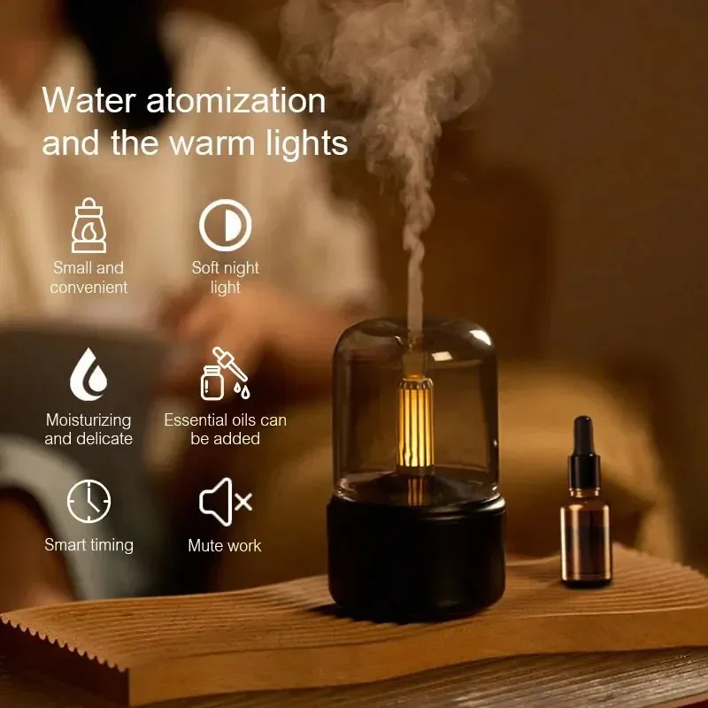 Portable Aroma Diffuser Essential Oil Bedroom