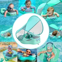 Mambobaby Baby Chest Swimming Float Ring Seat Swim Sun Shade Trainer Toy Kids Infant Floating Pool Beach Accessories Fun Toy 1