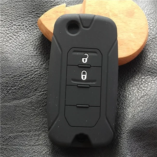 Coque télécommande 3 boutons Jeep Commander, Grand Cherokee