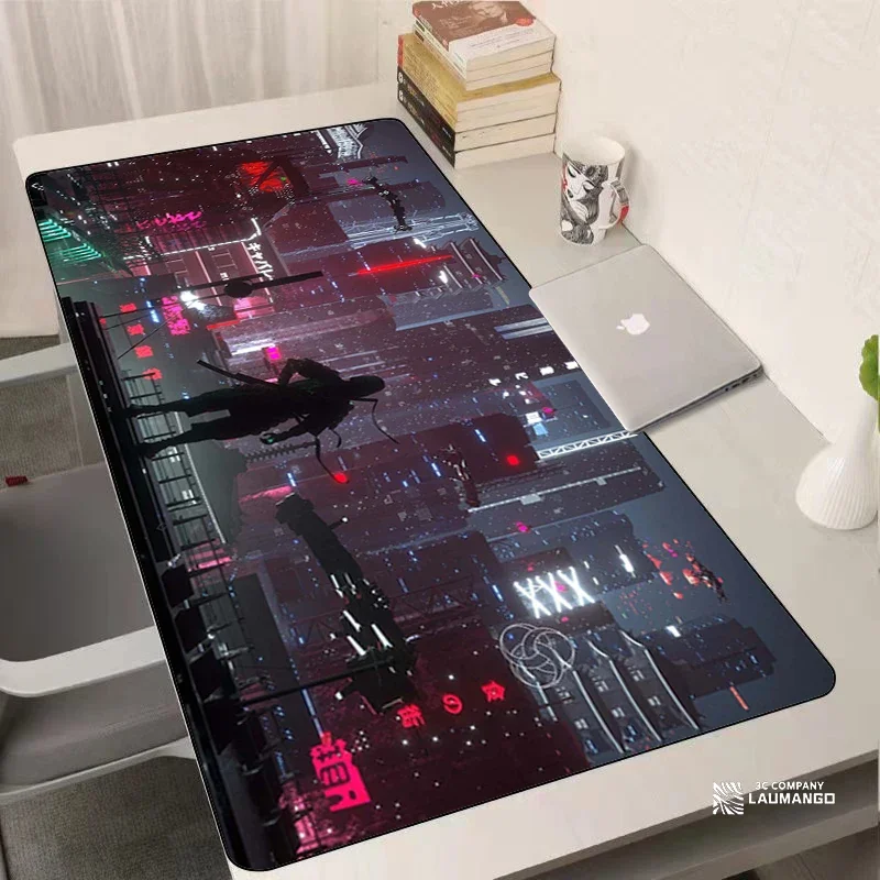 Grande Ghostwire Tokyo Gioco Mouse Pad Accessori Da Gioco Per Ufficio Tastiera Scrivania Tappetino Pc Gamer Cabinet Computer Completo Mousepad Xxl