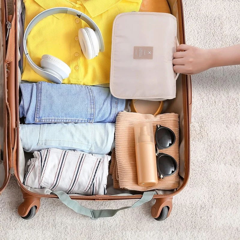 High-Capacity Travel Makeup Bag 4