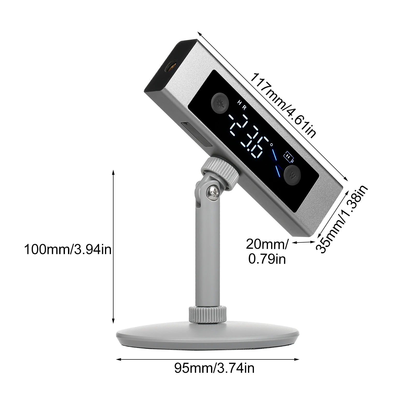 Digital Angle Finder Rechargable Digital Angle Gauge Multifunctional Measuring Device Wood Working Tools Laser Level digital angle protractor,carpenter measuring tool,angle measuring tool