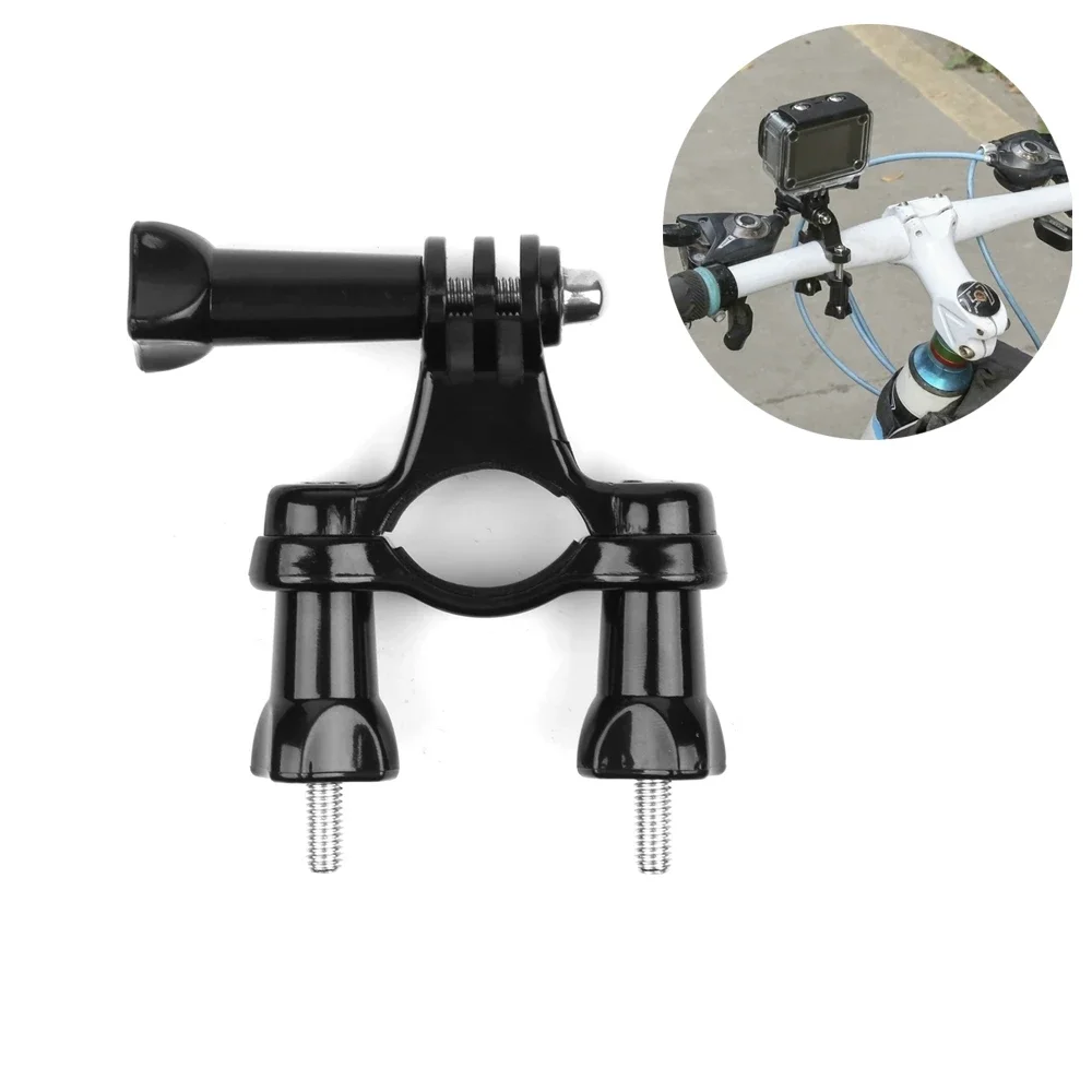 Pince Guidon Vélo pour GoPro - Support Action Cam Noir