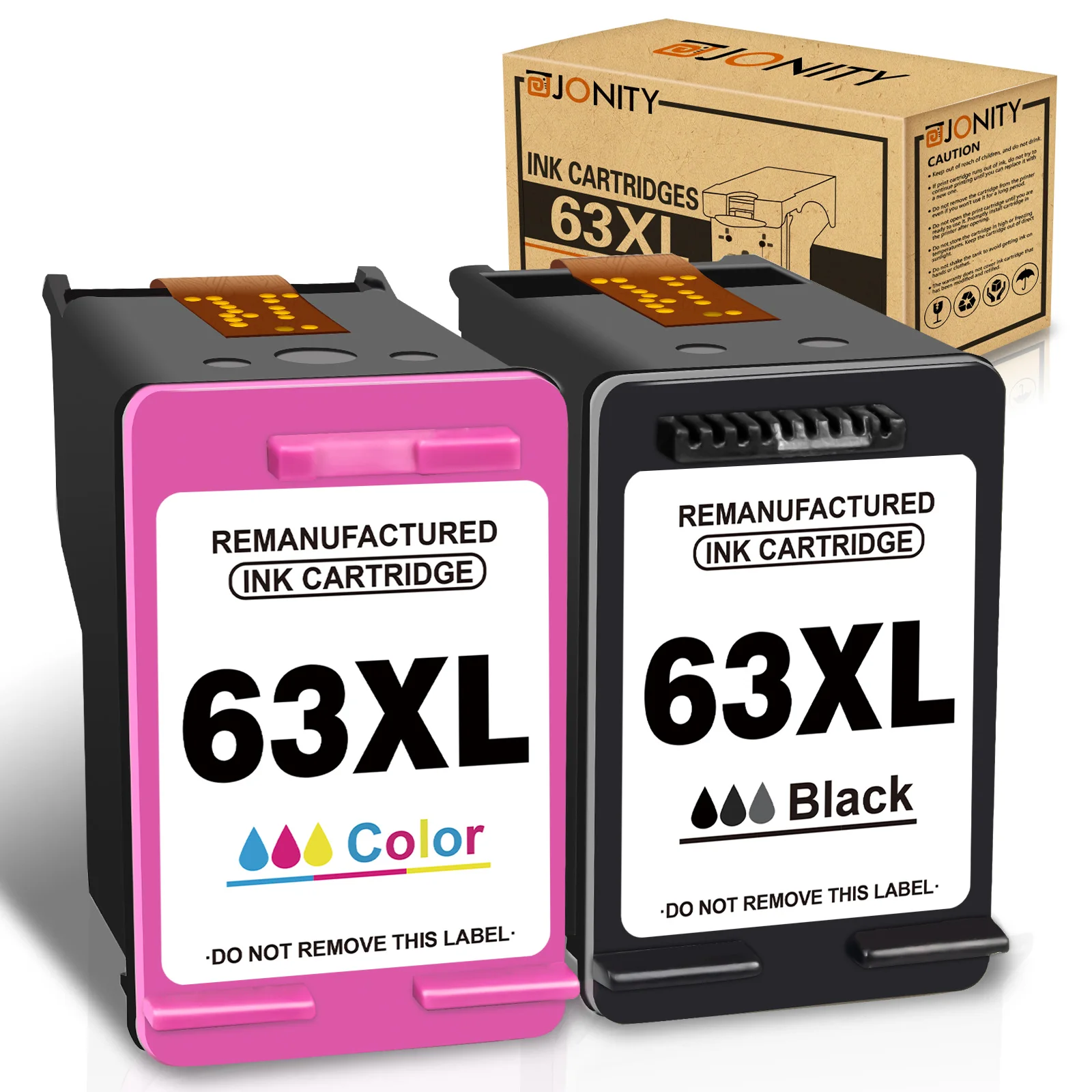 Ink Cartridge 63XL Cartridge Compatible For HP 63 Deskjet 2130 2131 3630 4250 5230 5232 5255 3632 3633