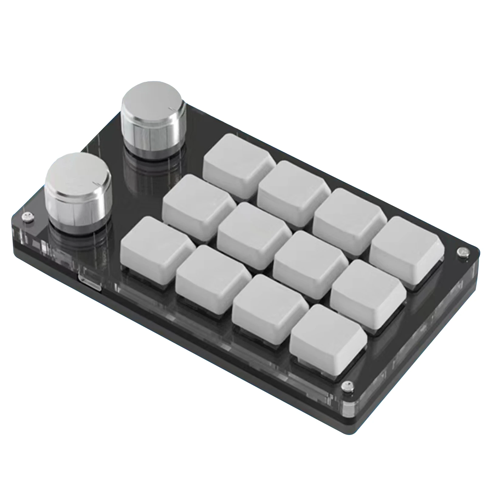 Ecarke Teclado Para Juegos De 2 Teclas, Mini Teclado USB De