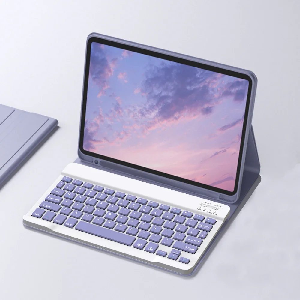Bluetooth Keyboard Case with Backlit Keys