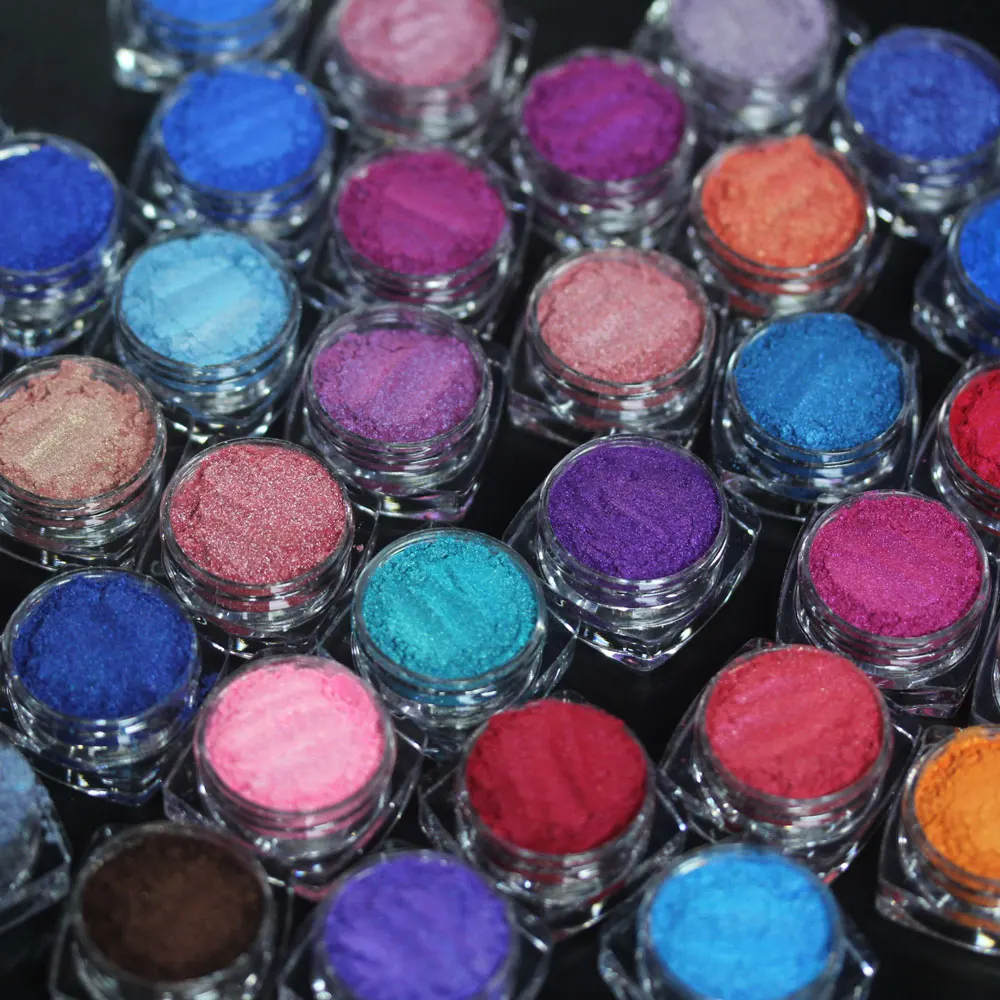 Bulk Cosmetic Mica Colorant Powder Natural Pigment for Epoxy Resin Lip Gloss Soap Making Bath Bomb Art Crafts Painting Dye Nails mica powder
