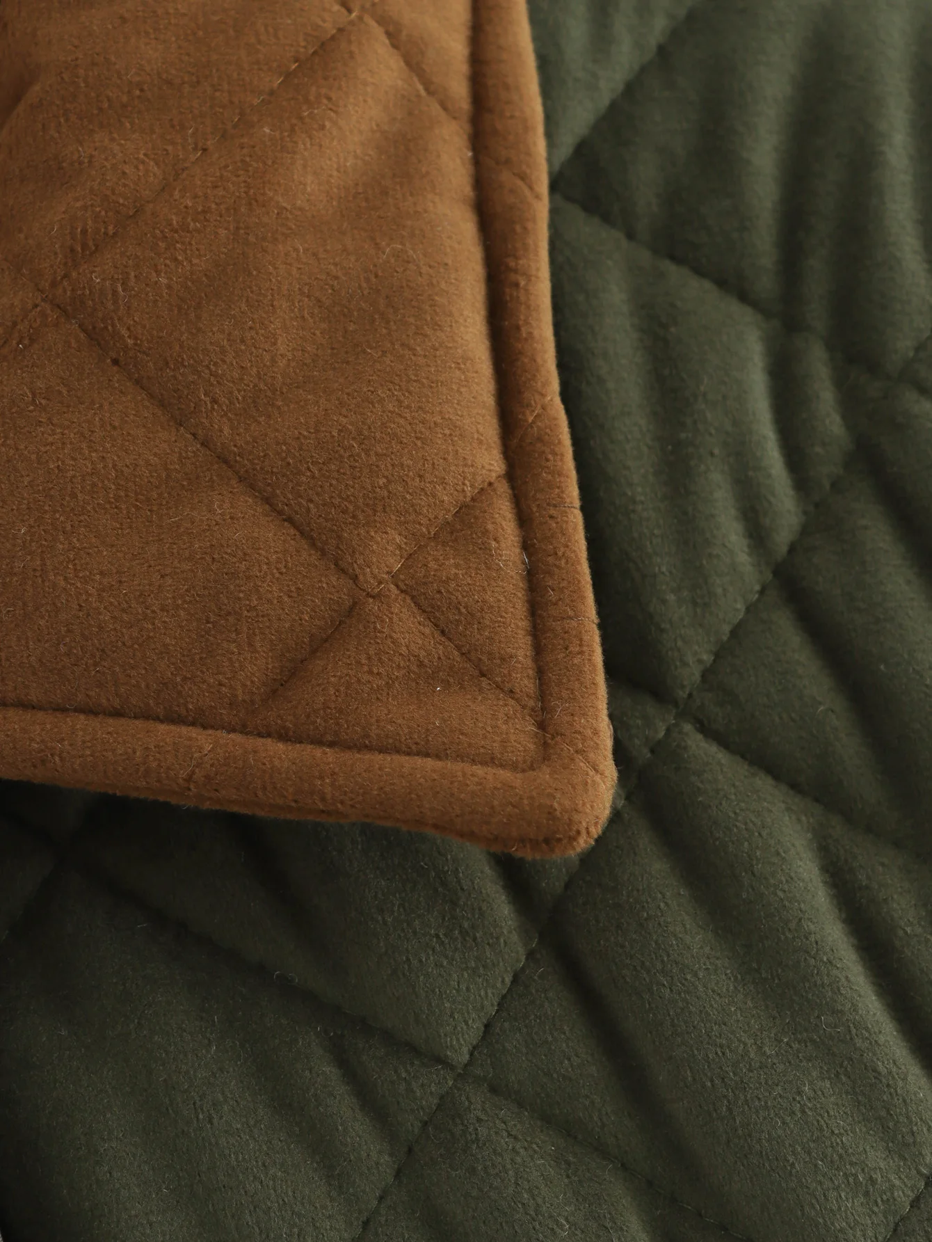 Women's Jackets Khaki Outwear Patchwork Coat Casual Loose Long Sleeve Tops With Button Casacas Femme 2024 inszart Armygreen Coat