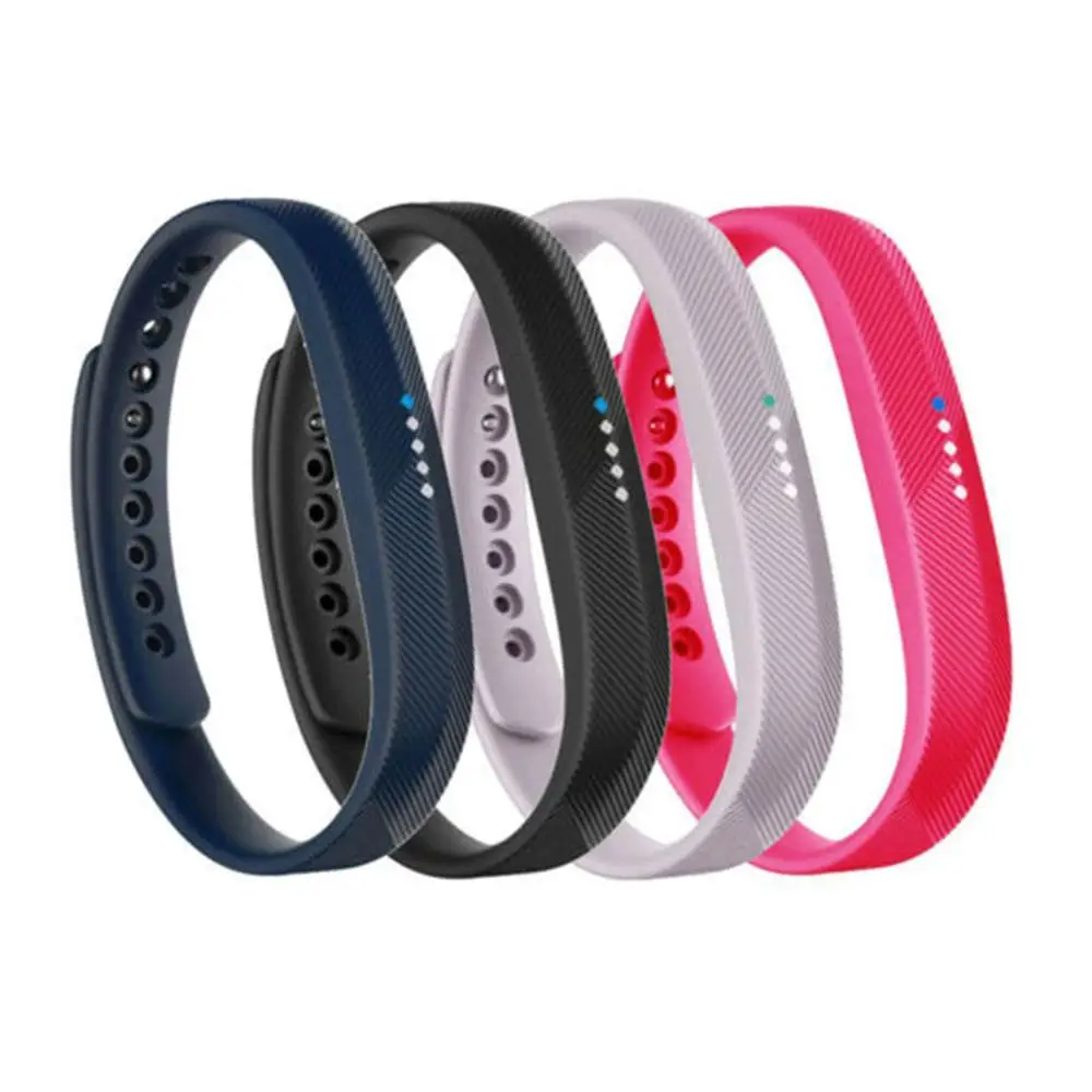 Silicone Wristband Strap for Fitbit Flex 2 - Durable Replacement Band for Smart Bracelet