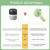 1pc 4 In 1 Vegetable Chopper Handheld Electric Vegetable Cutter Set Portable Wireless Garlic Mud Masher Garlic Press And Slicer 5