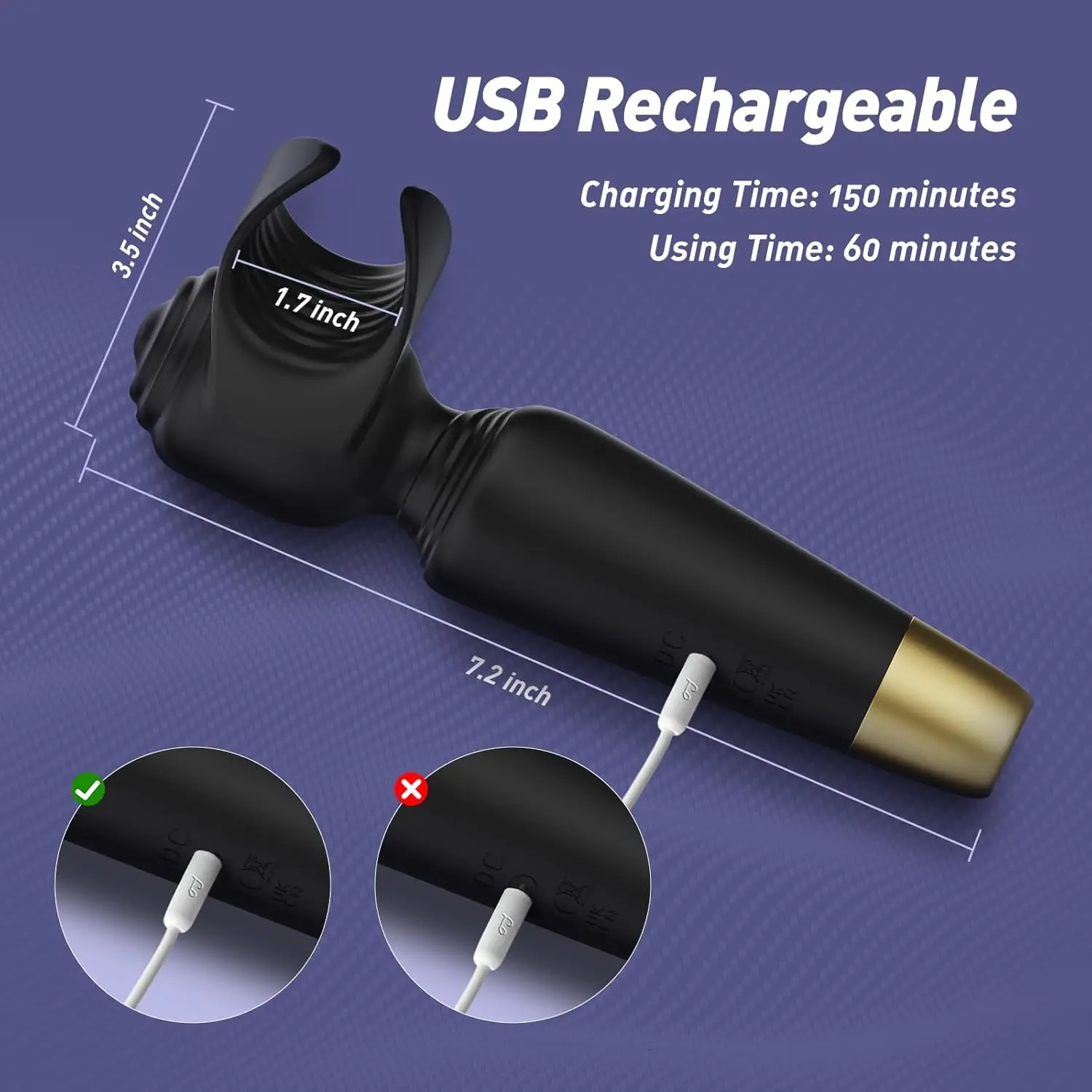 3 IN 1 Powerful Penis Vibrator Male Masturbator Adult Toys Male Sex Toys Stroker For Glans Massage Clitoral Stimulation Vibrator_voghion.com