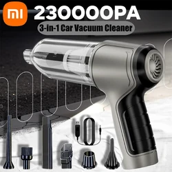 Xiaomi Wireless Car Vacuum Cleaner Powerful Blowable Portable Robot Vacuum Cleaner Car&Home Dual-use Hand Mini Vacuum Cleaner