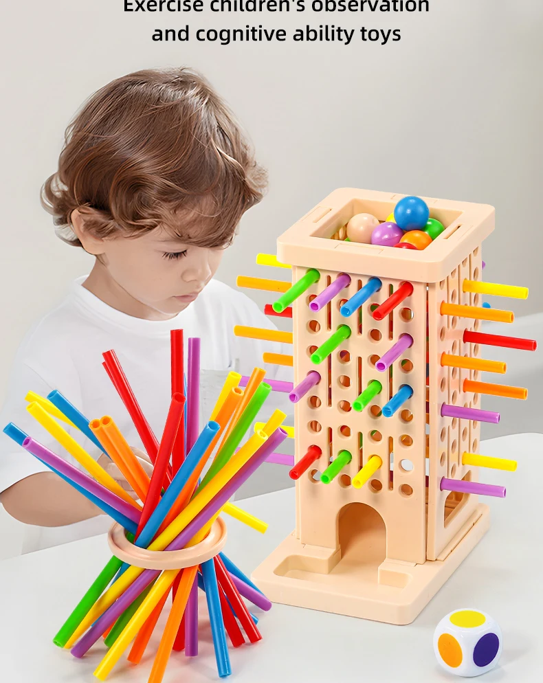 Interaktives Brettspiel für Eltern und Kinder, Spielzeug zur Förderung von Geschicklichkeit und Denkvermögen, Partyspiel_voghion.com