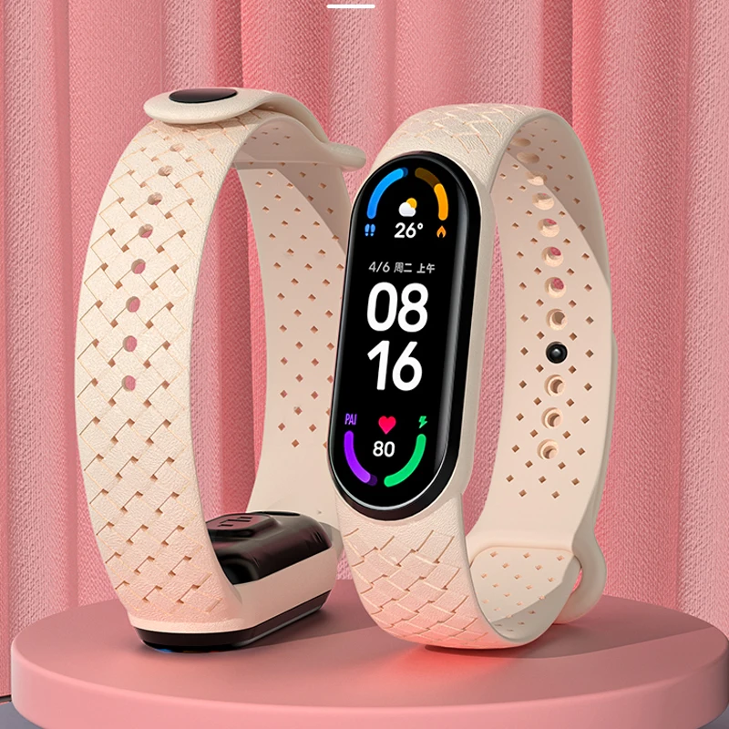 Silicone Per Mi Band 7 6 Cinturino Miband6 Miband5 Miband4 Nfc Sostituzione Smart Watch Cinturino Da Polso Xiaomi Mi Band 3 4 5 6 Bracciale
