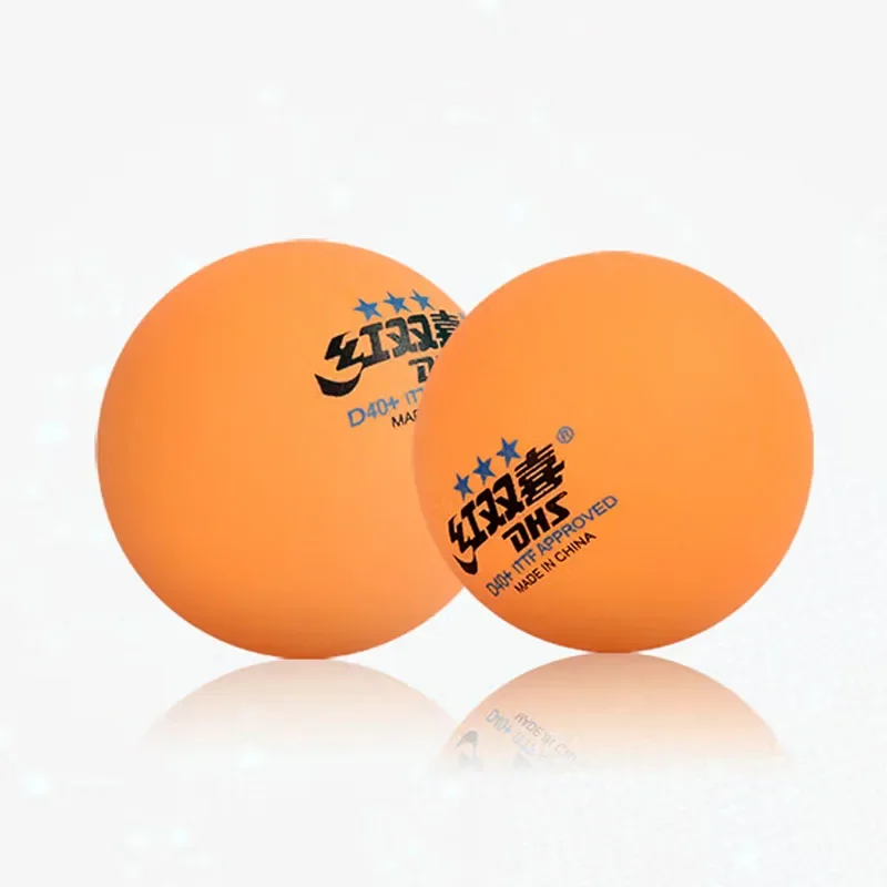 Description Picture 3 of itemDHS Table Tennis Balls 3 Star D40+ ABS New Material 10 Pcs/PACK Original Ping Pong Balls with Seam ITTF Approved