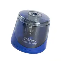 Automatic Electric Pencil Sharpener with Clear Sharvings Container for 6.5mm-8mm Drawing Pencils Soft/Hard Charcoals 2