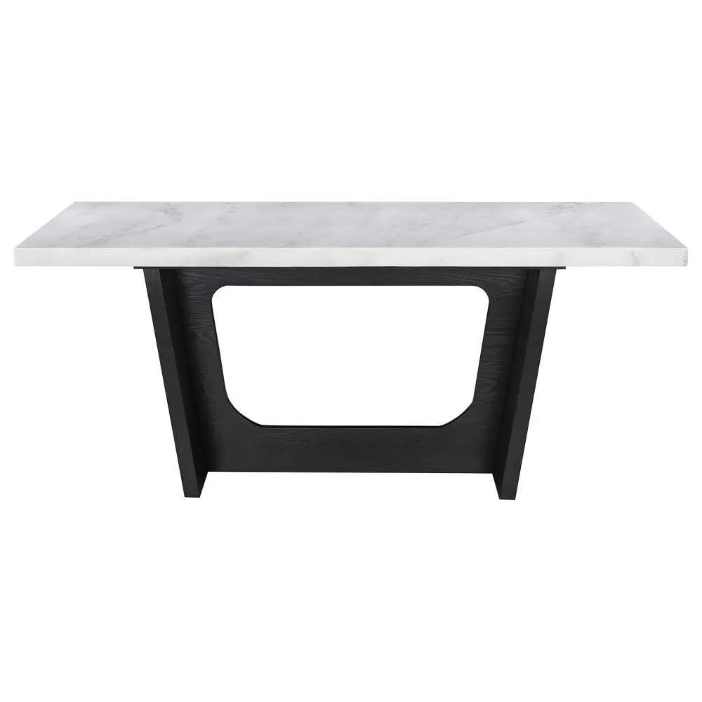 Gather Grey 7-piece Marble Top Rectangular Dining Table Set Gather Grey 7-piece Marble Top Rectangular Dining Table Set