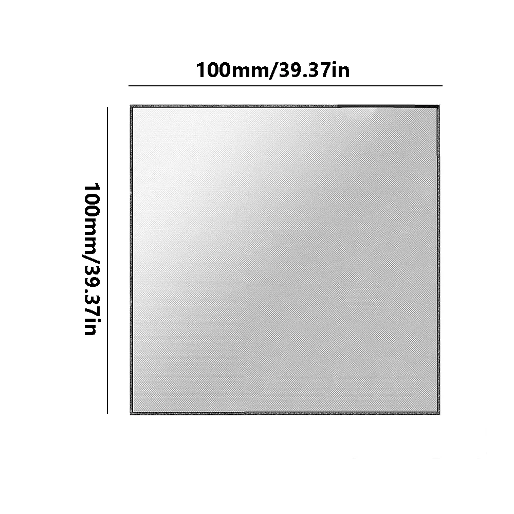 Under Grill Fireproof Mat Heat Insulation Pad Waterproof Outdoor Camping Picnic BBQ Mat Fire Pit 100&times;100cm Barbecue Accessories