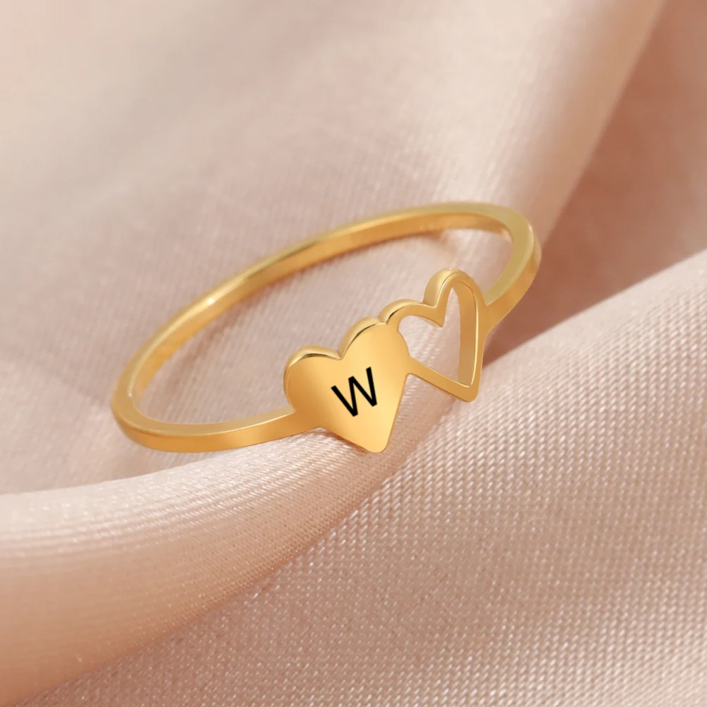 2023 Wedding Finger Ring For Women For Couples Initial Letter D Design  Ideal Gift For Women And Men Anillos Mujer BFF Z0509 From Lianwu09, $20.1 |  DHgate.Com