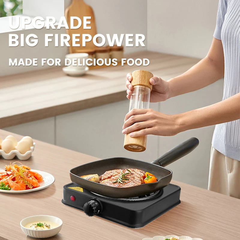 Hot Plate Electric Cooker Cooktop Stove 1 Mouths Electric iron for Cooking Plate 220v Coffee Heater Kitchen Home Appliances 2