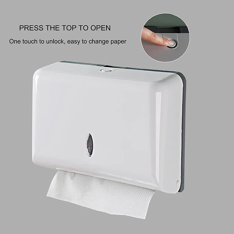 Punch Free Tissue Dispenser Hand Wiping Paper Box Wall Mounted Household Toilet Paper Drawer Washroom Towel Storage Racs tissue dispenser