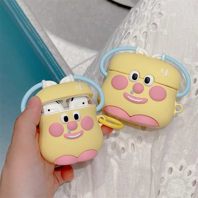 

Cartoon Love Fashion 3D Cases For Apple Airpods 1 2 3 Pro2 Wireless bluetooth Headphone Cover Protective for air pods Pro