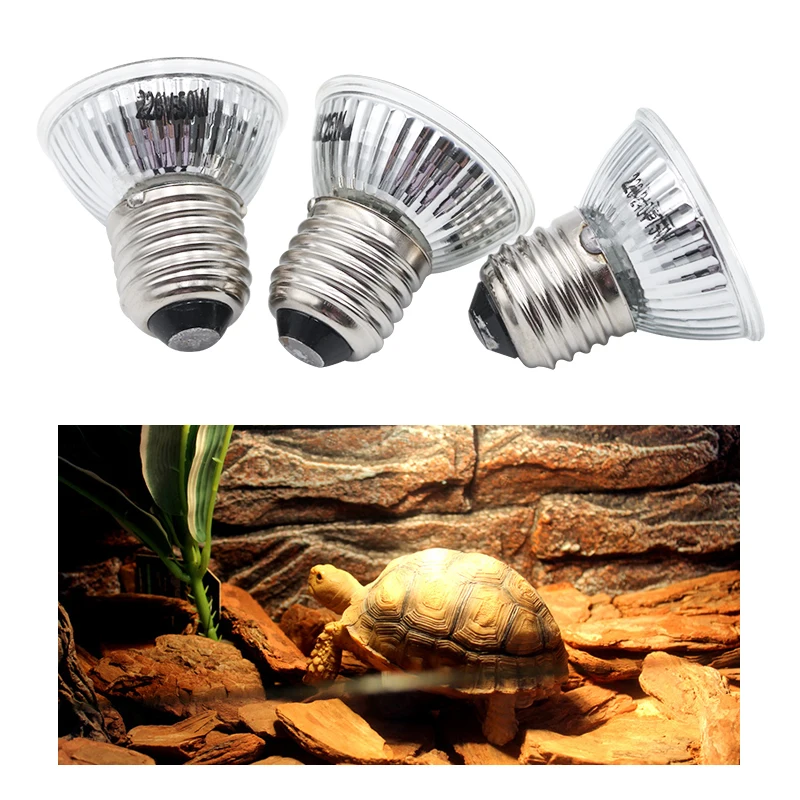 Bombilla De Calor UVA/UVB 80W Para Reptiles - Terrario, Serpientes, Tortugas, Geckos, Con Casquillo E27 220V