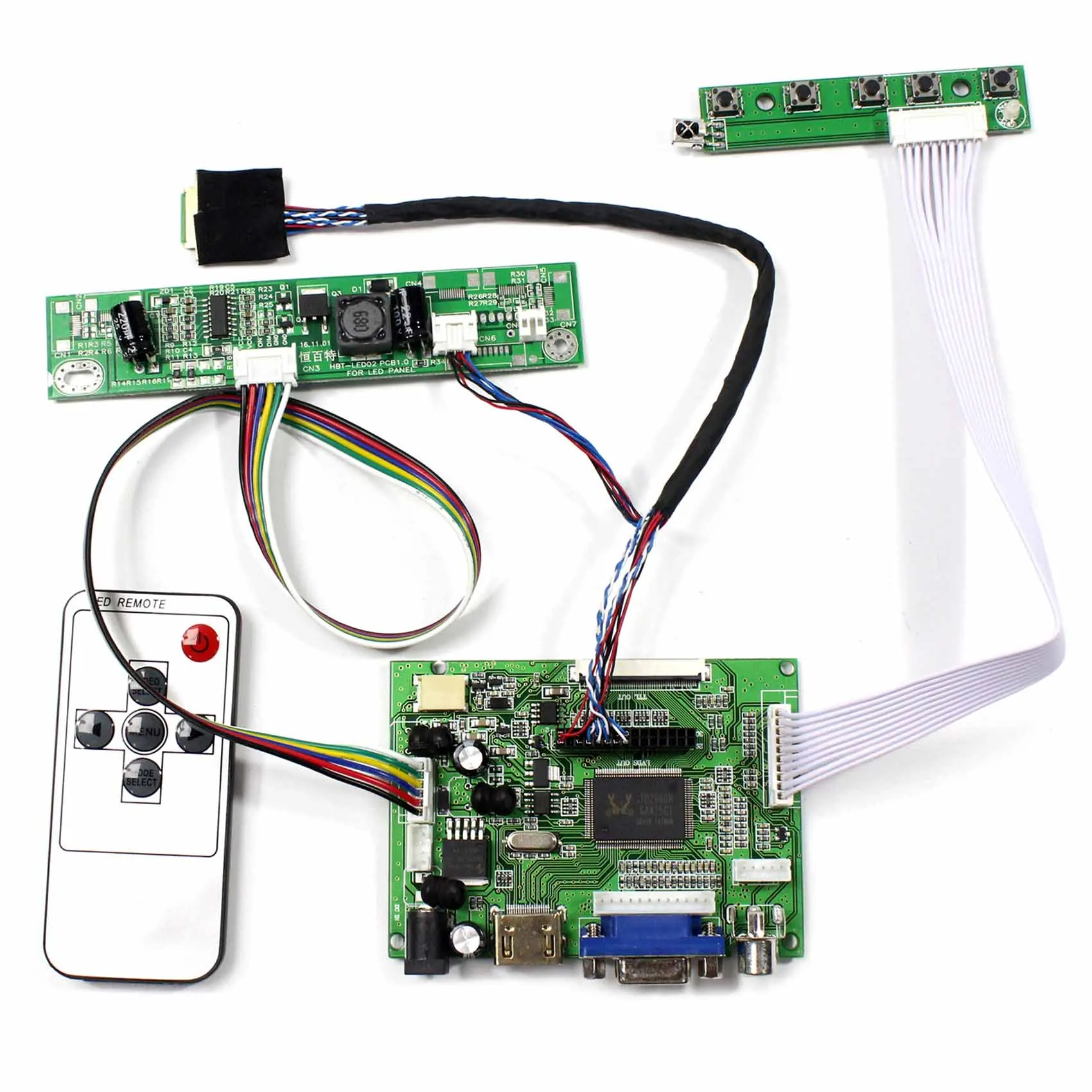 

Плата контроллера обратного хода ЖК-дисплея HD MI VGA 2AV работает для ЖК-экрана 13,3 дюймов 1280x800 B133EW07 LP133WX2