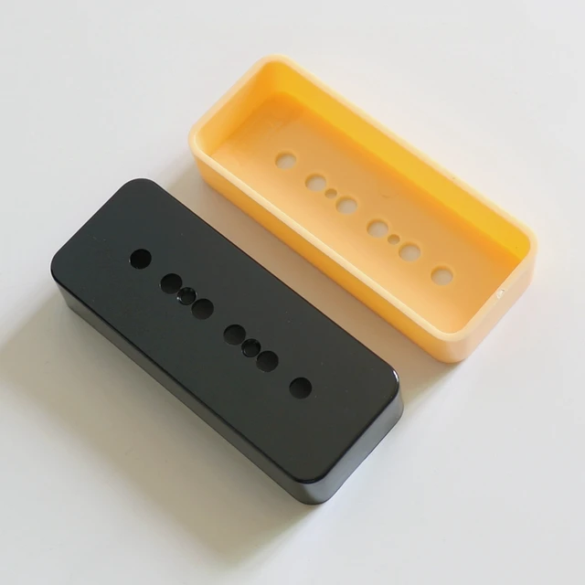 thumbnail interactive-video image 1 of 6Pcs Yootones Plastic P90 Soapbar Pickup Covers 3/50&3/52mm | Reverb 1 of 9