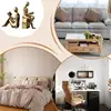 Heavy Book Ends For Shelves 2X Abstract Statue Design Book Stopper Anti-Slip Ceramic Books Storage For Bookcase Kitchen Cookbook 5