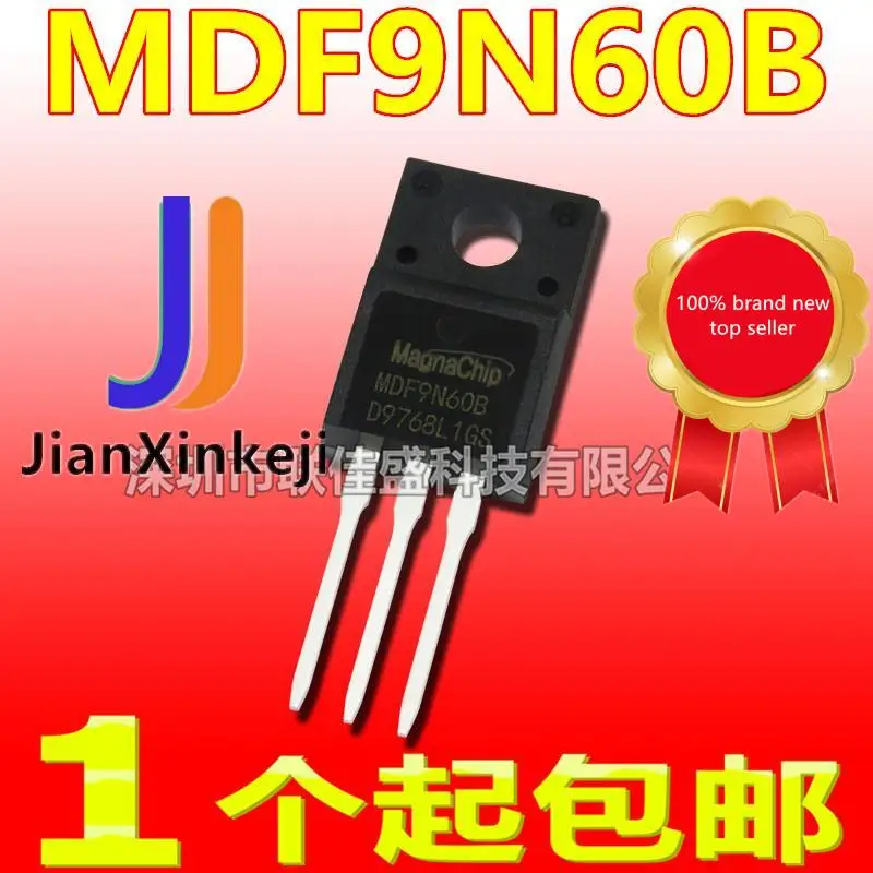 

10 шт., 100% оригинальная новая фотовспышка, модель MDF9N60BTH MDF9N60B 9A 600V N-channel MOS, фотовспышка, фотовспышка