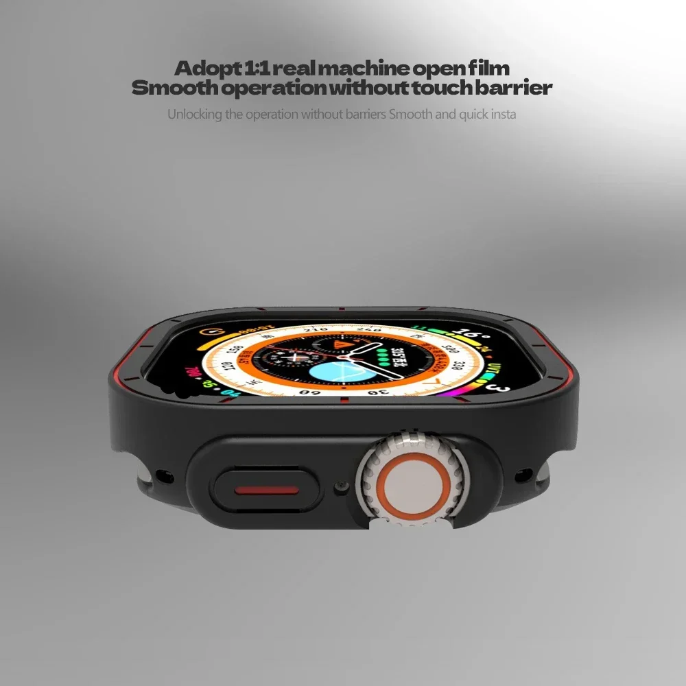  ġ 9 Ʈ 2  Ʈ Ǹ ̽, 49mm TPU ȣ Ŀ , iWatch ø 8  ð  ׼