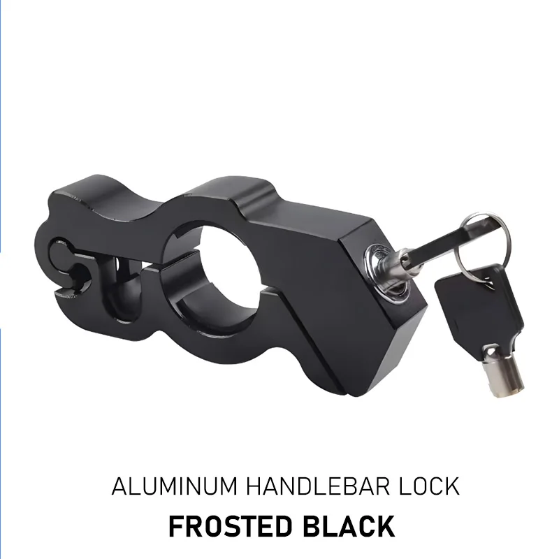 Motorcycle Lock Heavy Duty For Grip Throttle Brake Anti Theft Front Brake On Dirt Bike Moped Scooter