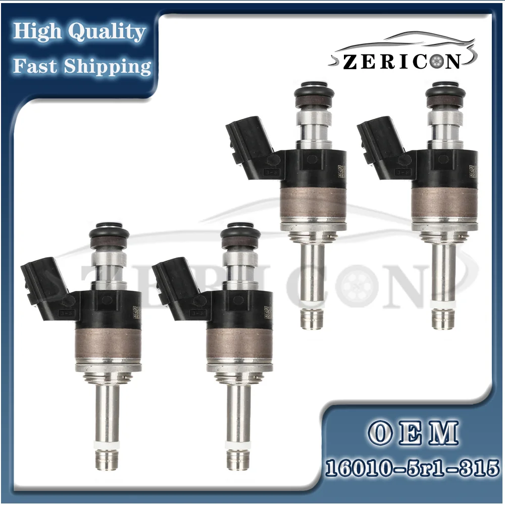 4pcs 160105R1315 160105R1305 Fuel Injectors for Honda Fits 1.5L