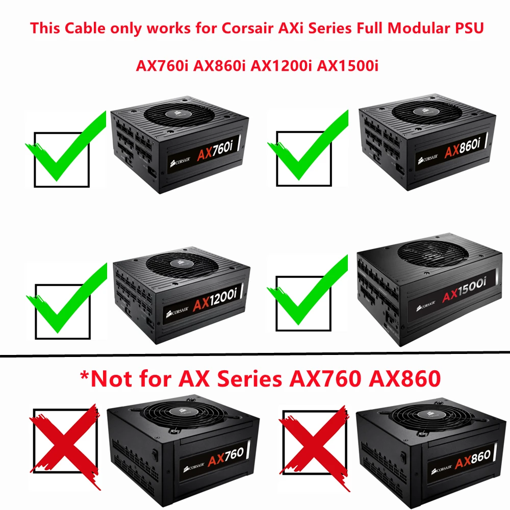 Corsair Ax760i Ax860i Ax1200i Ax1500i 6pin To 3xmolex Ide Fan Power Supply Cable 18awg For Full Modular Psu - Pc Hardware Cables & Adapters - AliExpress