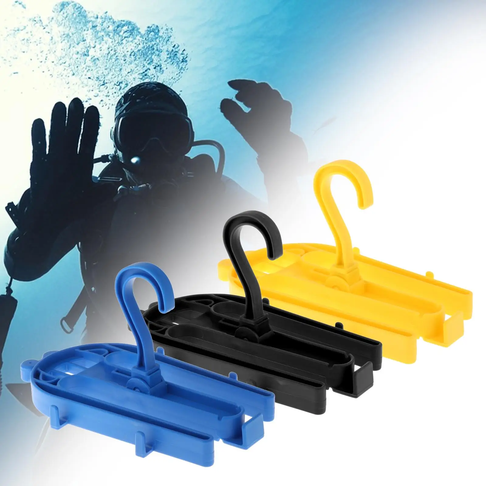 Wetsuit Hanger Regulator Storage Drysuit Hanger Diving Suit Hanger Scuba Gear Hanger for Scuba Diving Accessory Snorkeling