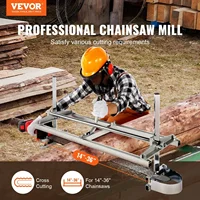 VEVOR Frame Support for Horizontal Shear Saw Length Adjustable 355-914mm Support for Wood Work w Outdoor Galvanized 2